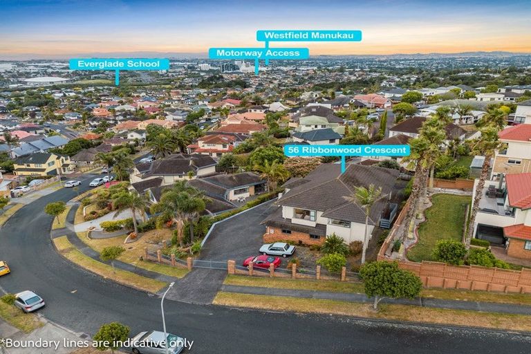 Photo of property in 56 Ribbonwood Crescent, Goodwood Heights, Auckland, 2105