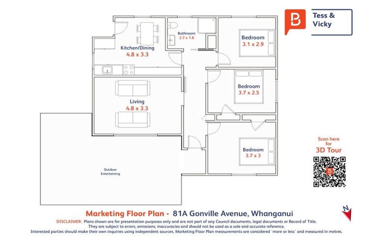 Photo of property in 81a Gonville Avenue, Gonville, Whanganui, 4501