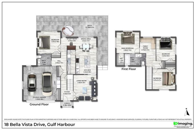 Photo of property in 18 Bella Vista Drive, Gulf Harbour, Whangaparaoa, 0930