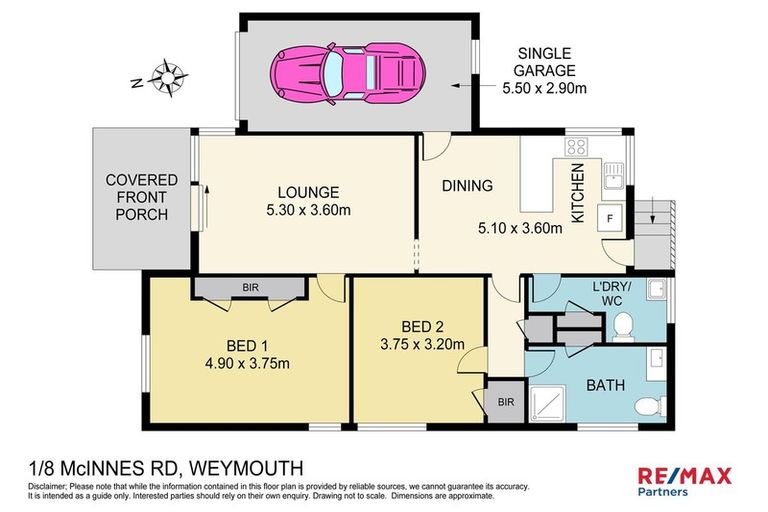Photo of property in 1/8 Mcinnes Road, Weymouth, Auckland, 2103