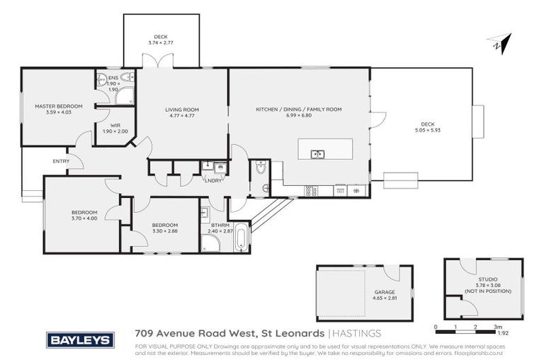 Photo of property in 709 Avenue Road West, Saint Leonards, Hastings, 4120