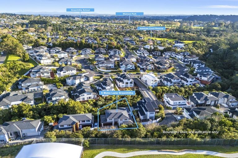 Photo of property in 5 Moko Lane, Greenhithe, Auckland, 0632