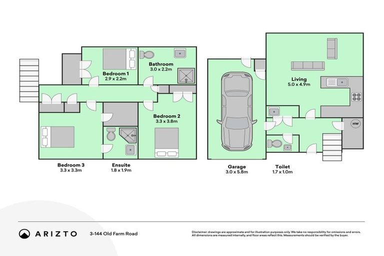 Photo of property in 3/144 Old Farm Road, Hamilton East, Hamilton, 3216
