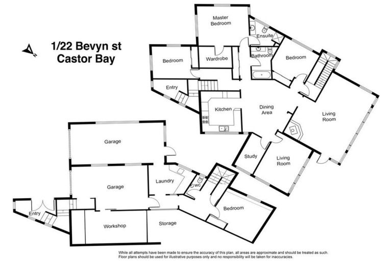 Photo of property in 1/22 Bevyn Street, Castor Bay, Auckland, 0620