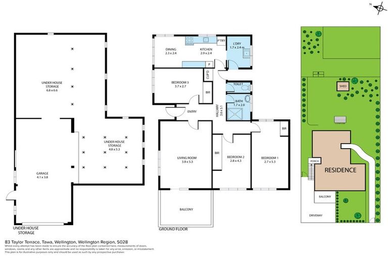 Photo of property in 83 Taylor Terrace, Tawa, Wellington, 5028