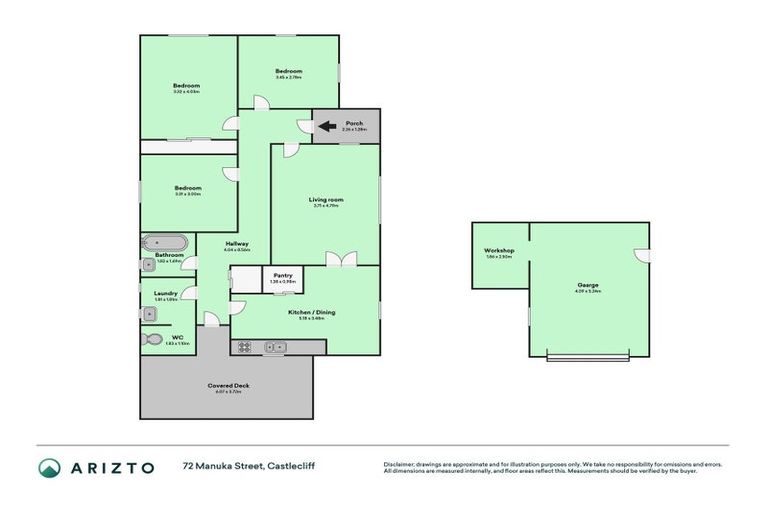 Photo of property in 72 Manuka Street, Castlecliff, Whanganui, 4501