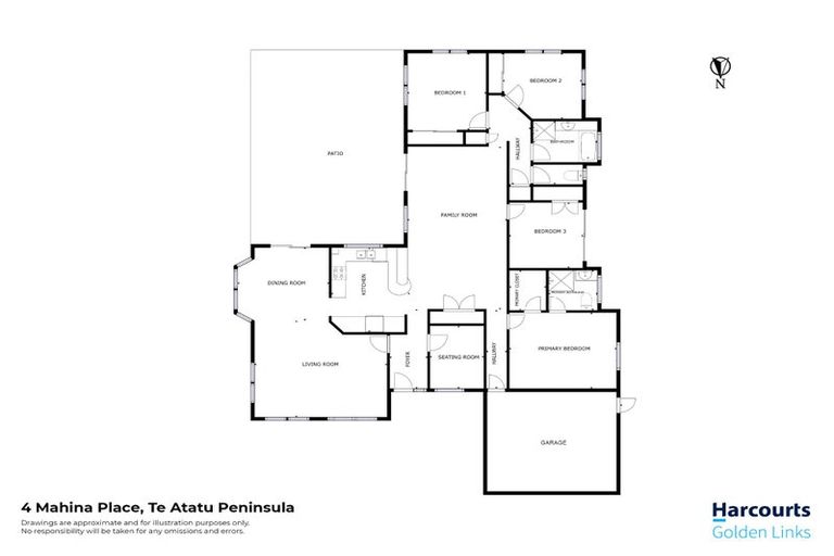 Photo of property in 4 Mahina Place, Te Atatu Peninsula, Auckland, 0610