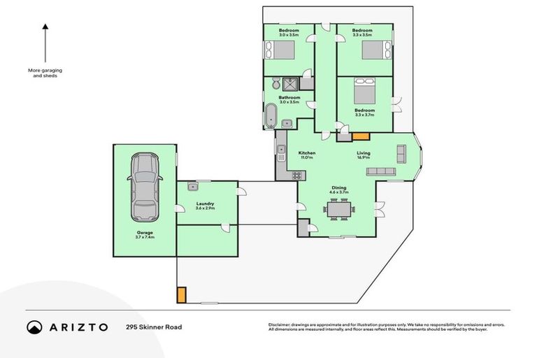 Photo of property in 295 Skinner Road, Bird Road, Stratford, 4393