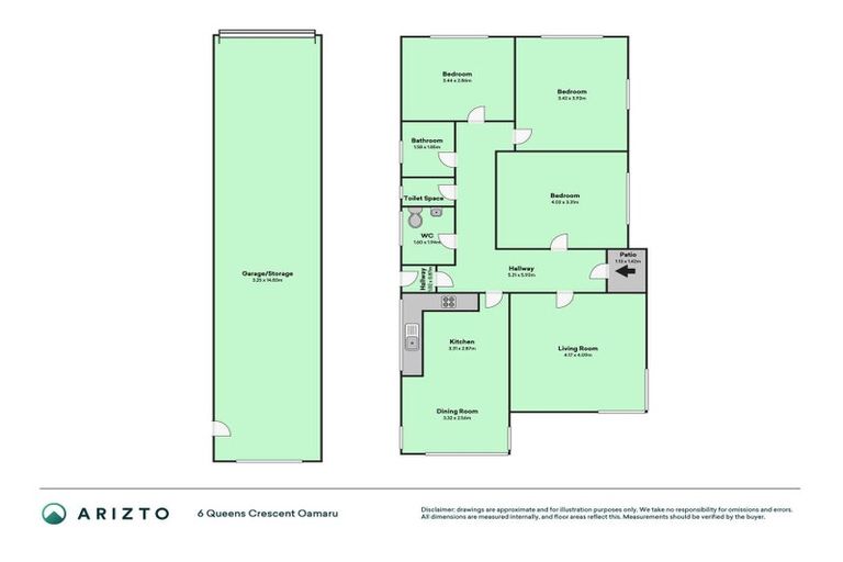 Photo of property in 6 Queens Crescent, Oamaru, 9400