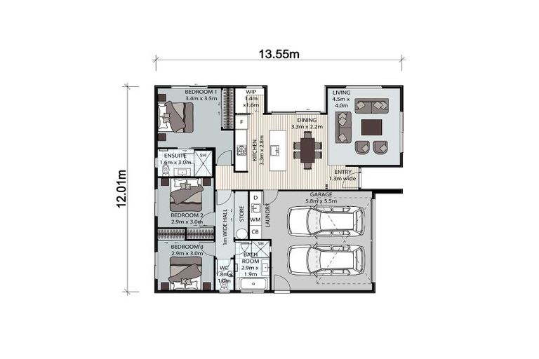 Photo of property in 64 Sholto Duncan Crescent, Halswell, Christchurch, 8025