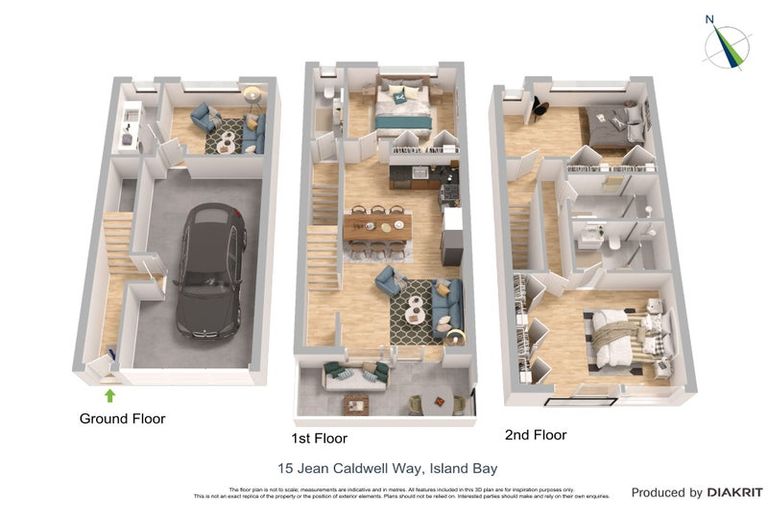 Photo of property in 15 Jean Caldwell Way, Island Bay, Wellington, 6023