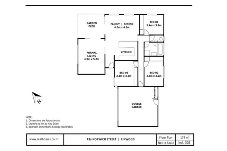Photo of property in 43a Norwich Street, Linwood, Christchurch, 8062