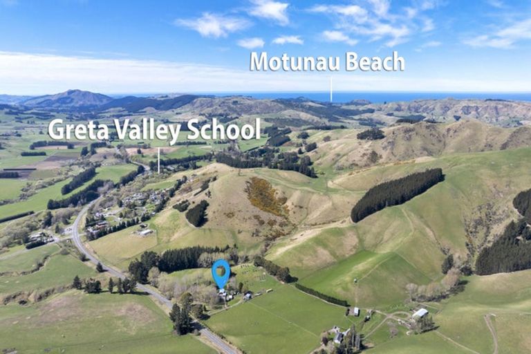 Photo of property in 2130 Omihi Road, Greta Valley, Amberley, 7483