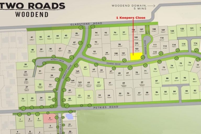 Photo of property in 1 Keeper Close, Woodend, 7610