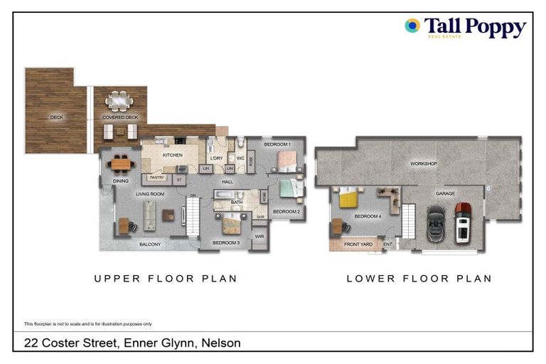 Photo of property in 22 Coster Street, Enner Glynn, Nelson, 7011