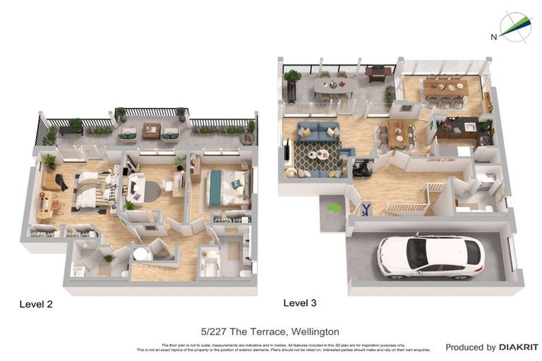 Photo of property in 5/227 The Terrace, Wellington Central, Wellington, 6011