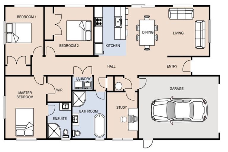 Photo of property in 16d Halswater Drive, Churton Park, Wellington, 6037