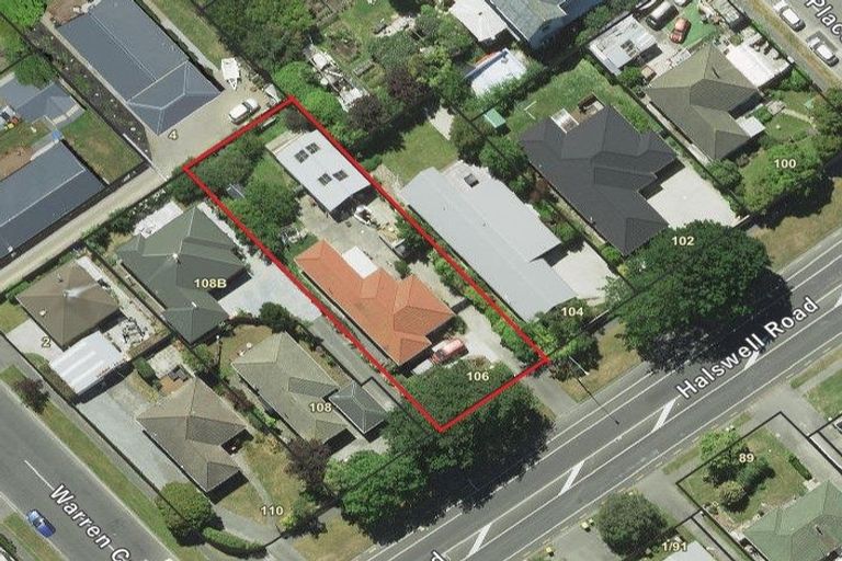 Photo of property in 106 Halswell Road, Hillmorton, Christchurch, 8025