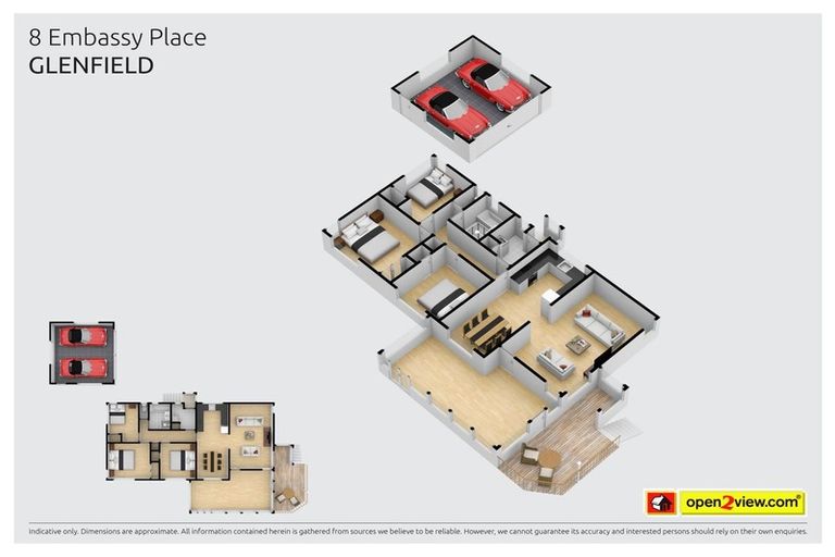 Photo of property in 8 Embassy Place, Glenfield, Auckland, 0629