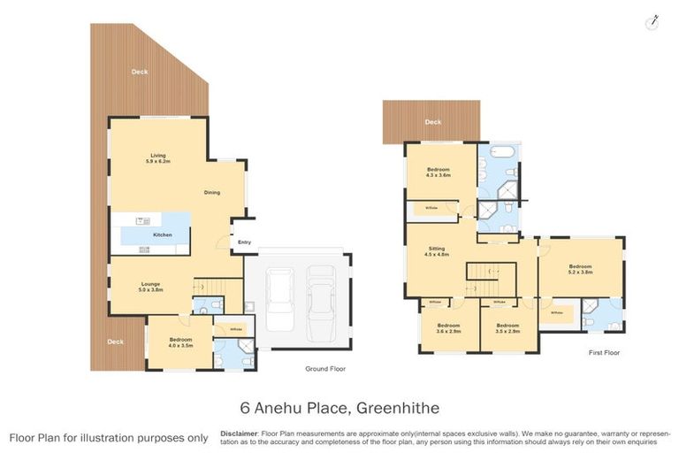 Photo of property in 5 Anehu Place, Greenhithe, Auckland, 0632