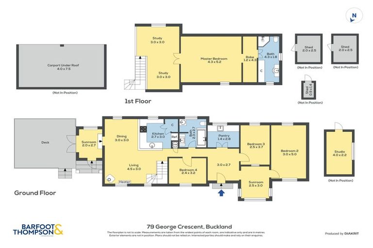 Photo of property in 79 George Crescent, Buckland, Pukekohe, 2677