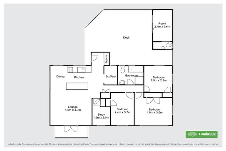 Photo of property in 9 Froude Street, Leamington, Cambridge, 3432