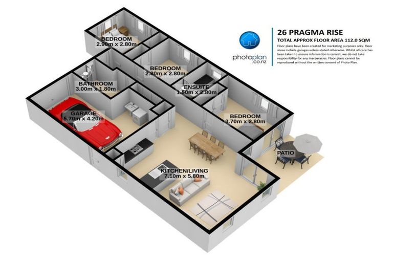 Photo of property in 26 Pragma Rise, Rototuna North, Hamilton, 3210