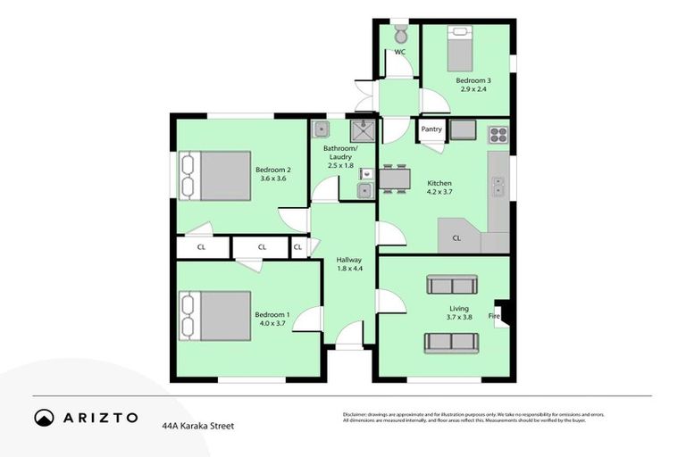 Photo of property in 44a Karaka Street, Nawton, Hamilton, 3200