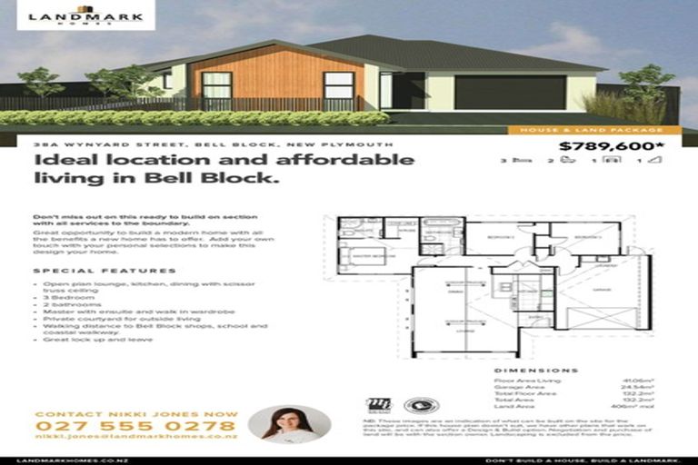 Photo of property in 38a Wynyard Street, Bell Block, New Plymouth, 4312