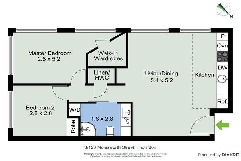 Photo of property in 3c/123 Molesworth Street, Thorndon, Wellington, 6011