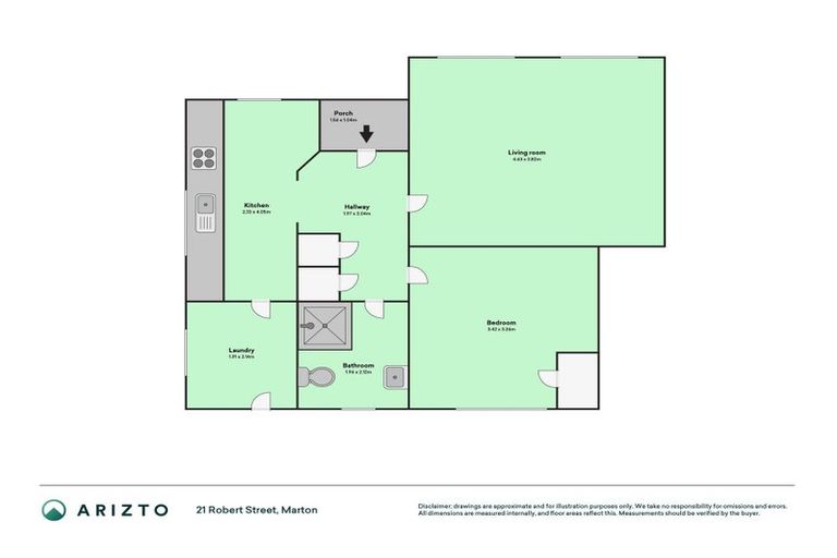 Photo of property in 21 Robert Street, Marton, 4710