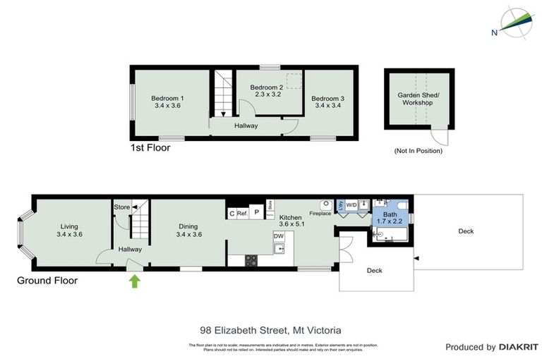 Photo of property in 98 Elizabeth Street, Mount Victoria, Wellington, 6011