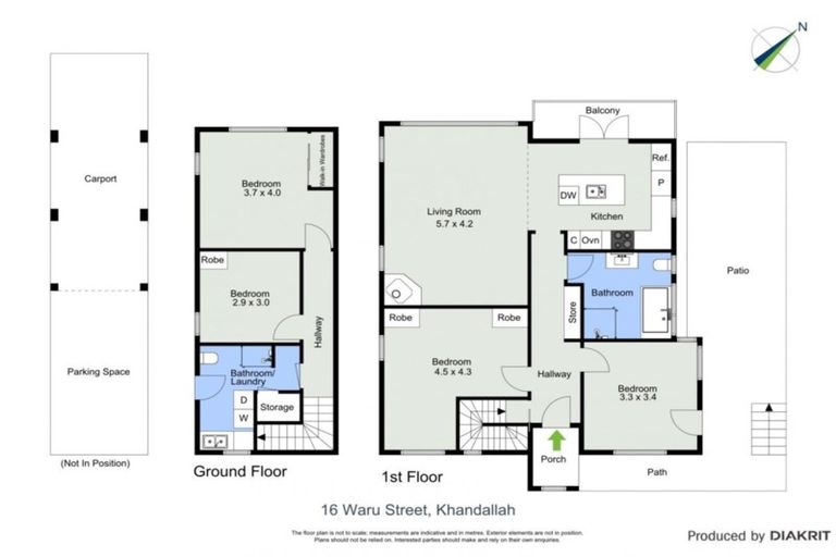 Photo of property in 16 Waru Street, Khandallah, Wellington, 6035