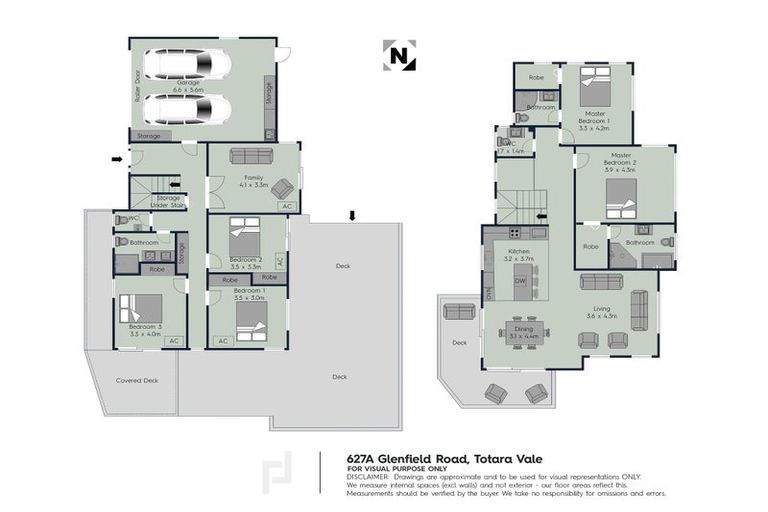 Photo of property in 627a Glenfield Road, Totara Vale, Auckland, 0629