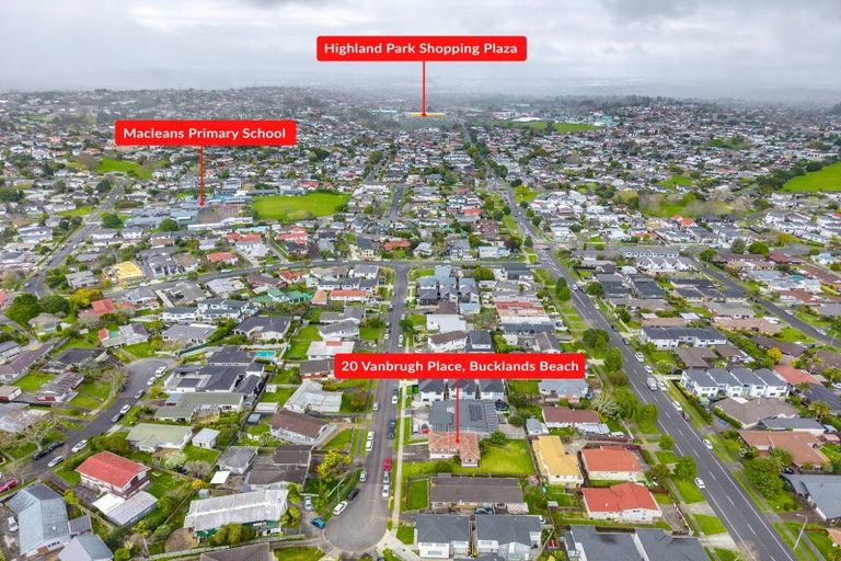 Photo of property in 20 Vanbrugh Place, Bucklands Beach, Auckland, 2014