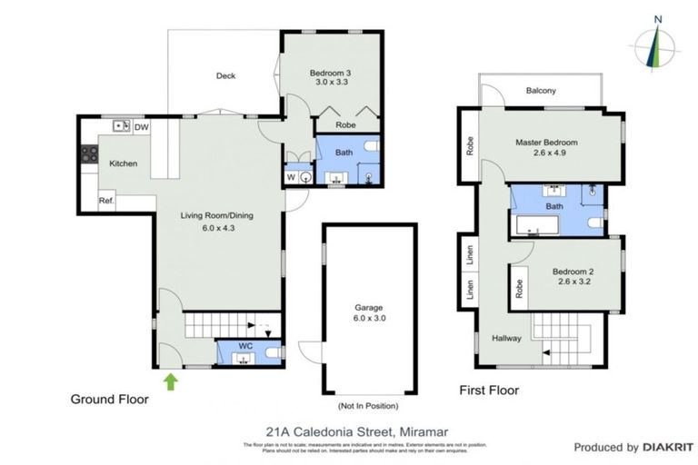 Photo of property in 21a Caledonia Street, Miramar, Wellington, 6022