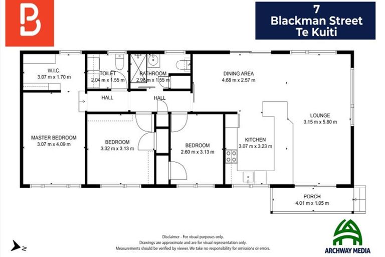 Photo of property in 7 Blackman Street, Te Kuiti, 3910