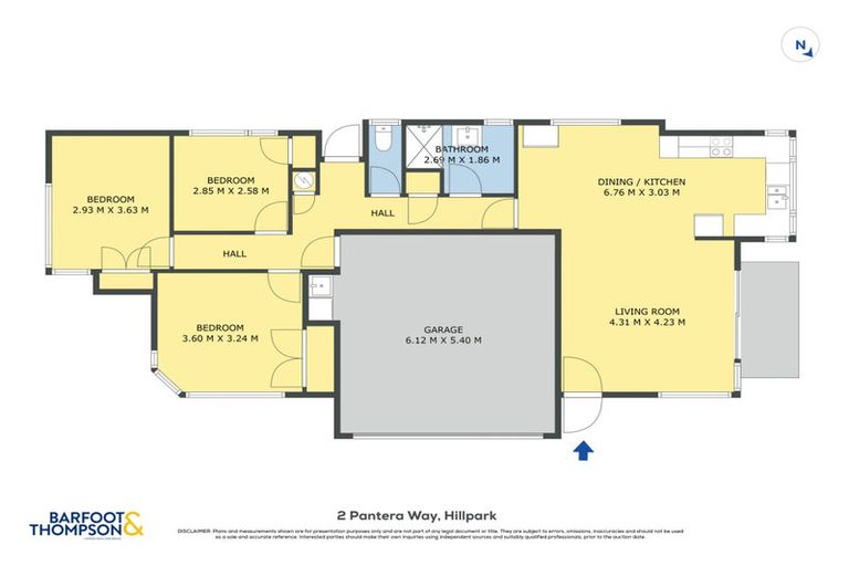 Photo of property in 2 Pantera Way, Hillpark, Auckland, 2102