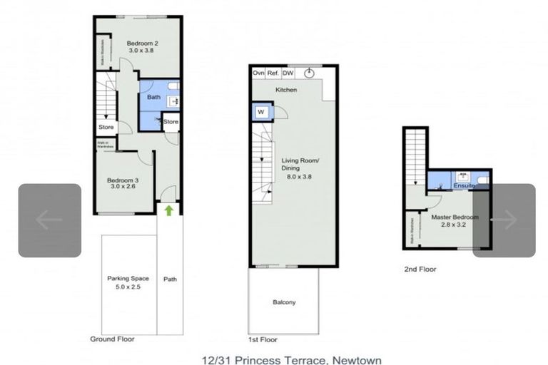 Photo of property in 12/31 Princess Terrace, Newtown, Wellington, 6021