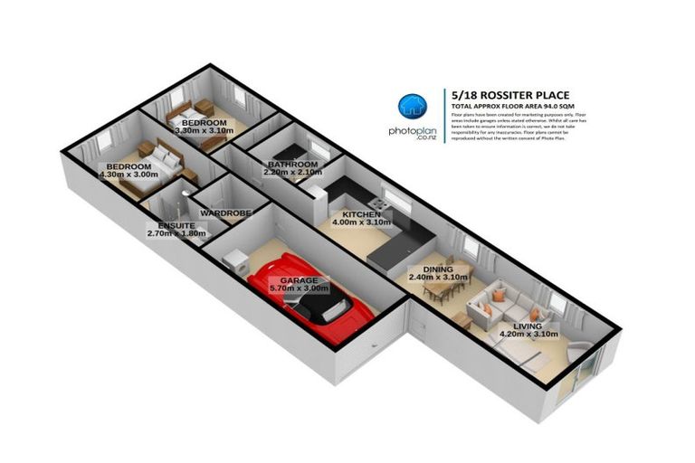 Photo of property in 5/18 Rossiter Place, Chartwell, Hamilton, 3210