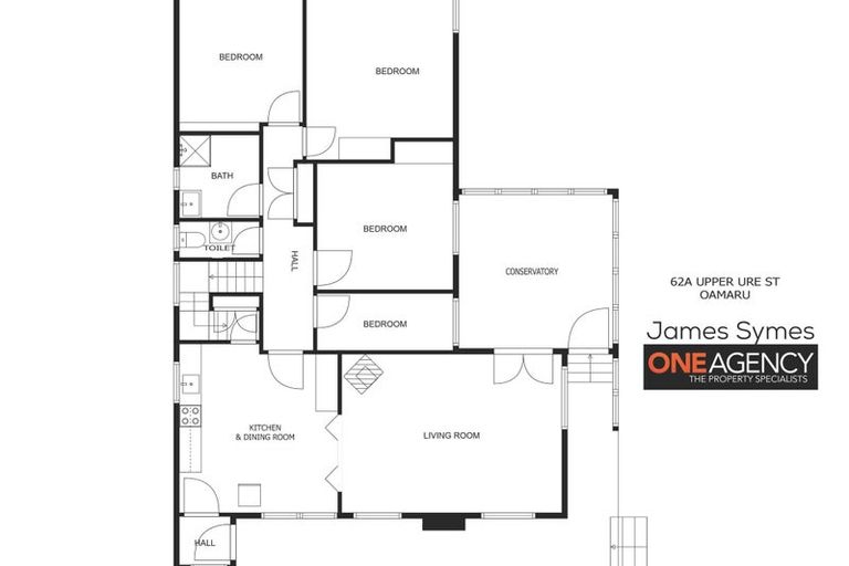 Photo of property in 62a Ure Street, South Hill, Oamaru, 9400