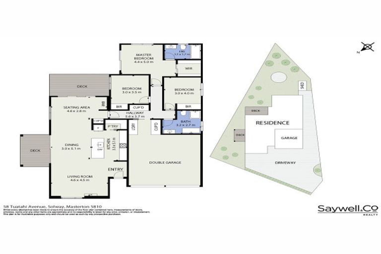 Photo of property in 58 Tuatahi Avenue, Solway, Masterton, 5810