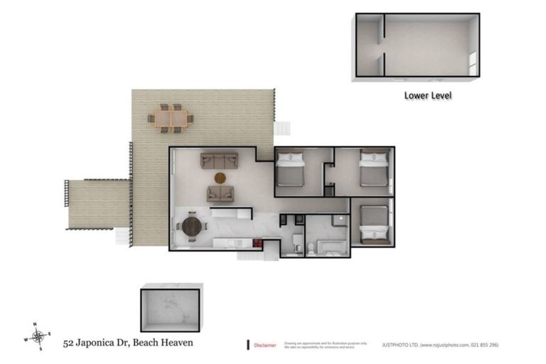 Photo of property in 52 Japonica Drive, Beach Haven, Auckland, 0626