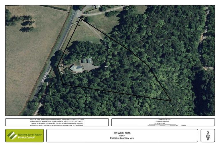 Photo of property in 589 Work Road, Whakamarama, Katikati, 3181