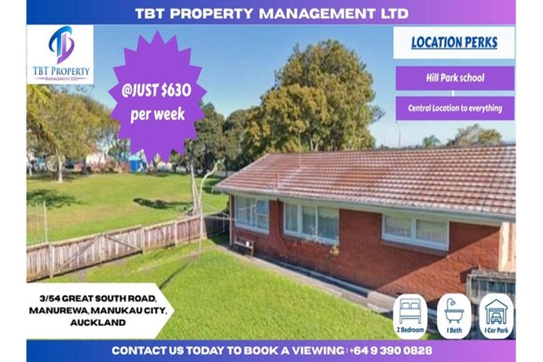 Photo of property in 3/54 Great South Road, Manurewa, Auckland, 2102
