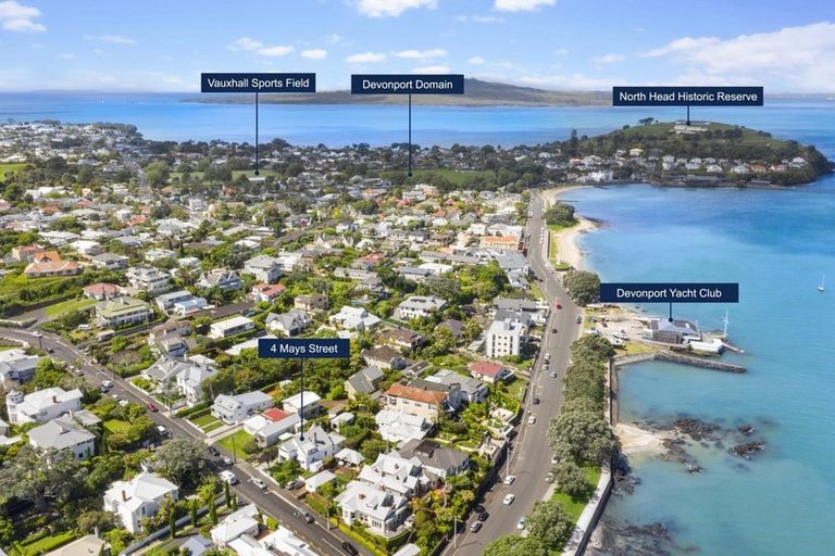 Photo of property in 4 Mays Street, Devonport, Auckland, 0624