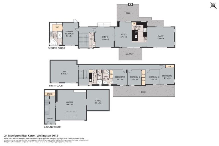 Photo of property in 24 Mewburn Rise, Karori, Wellington, 6012