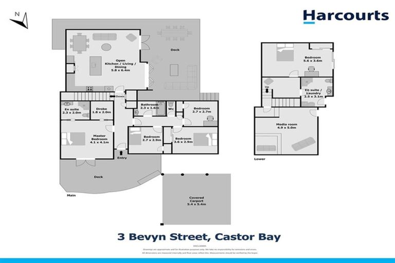Photo of property in 3 Bevyn Street, Castor Bay, Auckland, 0620