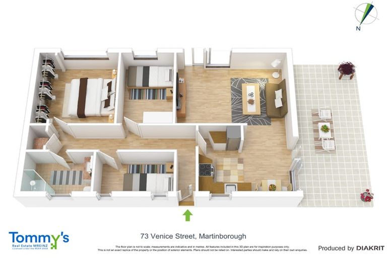 Photo of property in 73 Venice Street, Martinborough, 5711