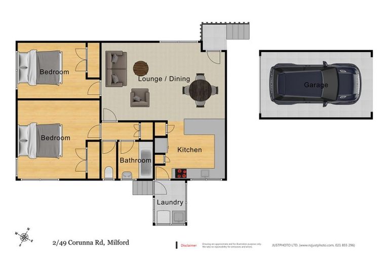 Photo of property in 2/49 Corunna Road, Milford, Auckland, 0620